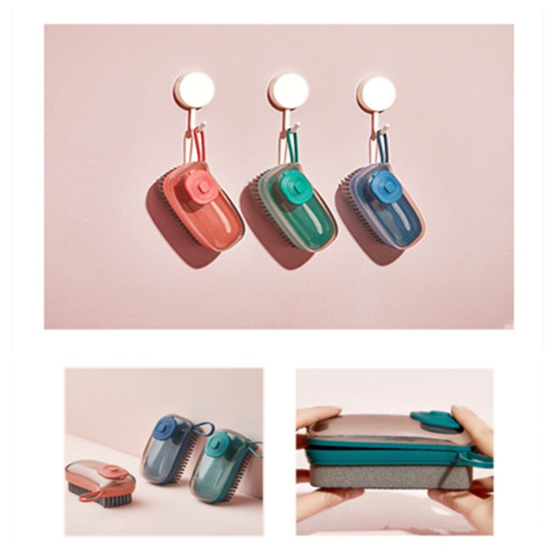 Escova Dispensador Automático de Sabão Líquido